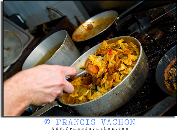 Cooking food
