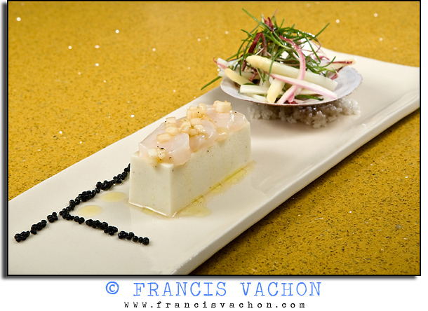 Panacota d’asperge blanche