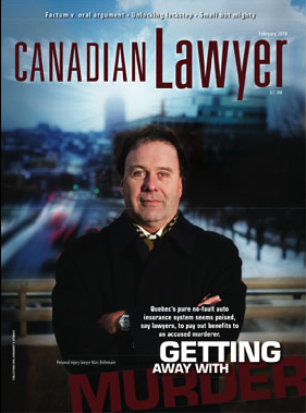 Marc Bellemare in Canadian Lawyers