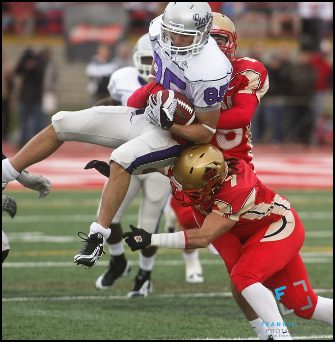 Rouge et Or de l'Université Laval beats Gaiters 620 Francis